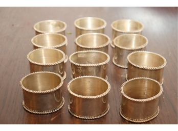 Set Of 12 Napkin Rings