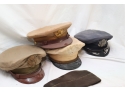 Collection Vintage  WWII Military Officer Hats