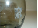 Set Of 5 Vintage New York Jets NFL 10oz Smoked Grey Glasses Barware Football
