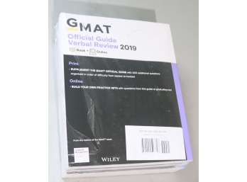 SEALED GMAT Official Guide Verbal Review 2019
