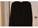 Vntage Black Wool Natalie Green Petite By Bert Newman Coat