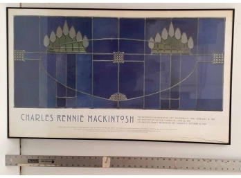 Framed Charles Rennie Mackintosh Poster From The Metropolitan Museum Of Art 1996