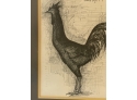 Framed Bernard Buffet Lithograph 'The Cock' Rooster