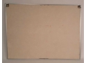 Cork Board Bulletin-Board. Very Good Condition. Size Is 48 Wide X 36 Tall.