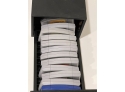 Nintendo N64 Game Cartridge Organizer Storage With 13 Cartridges Games Mario Zelda