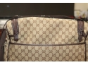Authentic Gucci Diaper Bag GG Print Monogram With Changing Pad