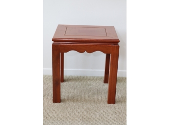 Vintage Small Square Wooden Table