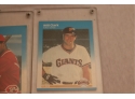 Baseball Cards In Protective Plastic Cases