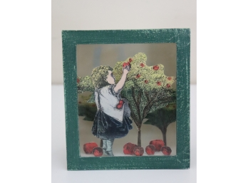 1995 'Picking Apples' By Scott Lyon