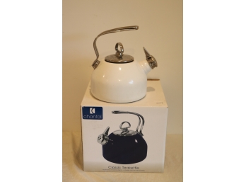 Chantal 1.8 Qt Classic Whistling Stovetop Tea Kettle W/ Box