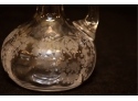 Vintage Glass Oil And Vinegar Bottles Glass Stoppers