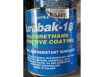 DURABAK-18 Non Slip Coating  Like Truck Bed Liner Grey