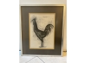 Framed Bernard Buffet Lithograph 'The Cock' Rooster