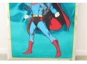 1980's National Periodical Publications Inc Mylar Superman Poster