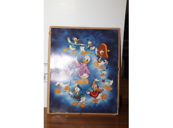 Vintage Donald Duck Walt Disney Poster