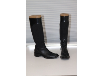 Miu Miu Black Boots Size 36 Made In Italy