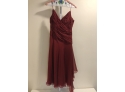 Carmen Marc Valvo Signature Size 6 Red Dress