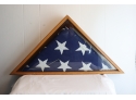 US Flag And Display Case