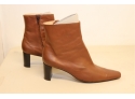 Robert Clergerie Brown Leather High Heel Boots Size 9B