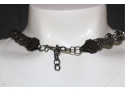 Braided Metal Link Chain Necklace