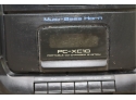Vtg. JVC PC-XC10BK Stereo Boombox CD Changer & Cassette Player