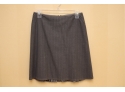 Elllie Tahari Gray Wool Skirt Size 2