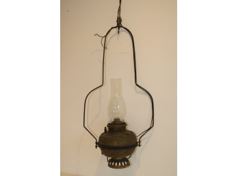 Hanging Kerosene Lamp Electrified