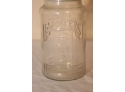 Vintage Planters Peanuts Glass Container