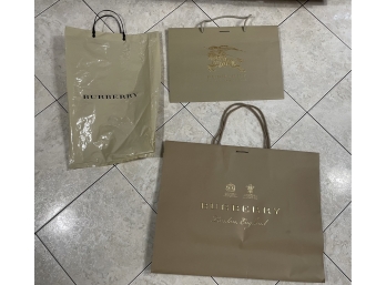 Burberry Shopping Bag Lot
