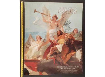 Metropolitan Museum Of Art 1997 Giambatista Tiepolo Poster. 38 Tall