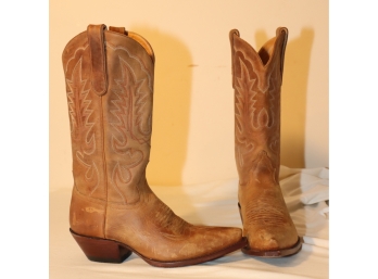 Proudly Handmade In Good Old Mexico Cowboy Boots Size 6 12 B