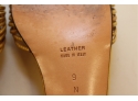 Vintage 1990 Anne Klein Gold Strappy Heels Size 9 N Narrow