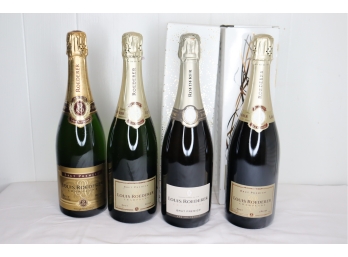 4 Bottles Louis Roederer Champagne