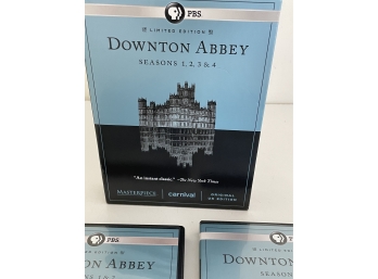 Downton Abbey DVD Set Seasons 1, 2, 3 & 4