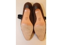 Emma Hope Shoes Brown Suede Pleat Shoe Size 39