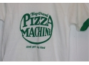 Vintage Kid's Tony Greco's Pizza Machine Green/ White T-Shirt Size10-12