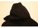 Long Black Shin Choi Hooded Jacket Coat Size M (shin24)
