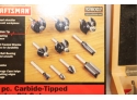 Craftsman 10pc Carbite Tipped Router Bits 926002