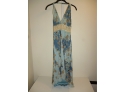 Long Sleeveless Floral Dress By Compliance Alliance Sz 4