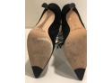 JIMMY CHOO Gloria Women's Boots Shoes Fringe Suede Black Size 37