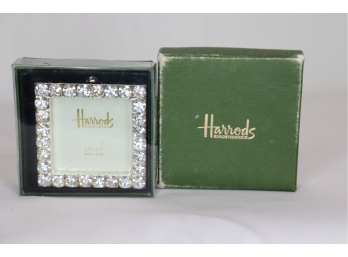 Harrods  Mini Diamonte Picture Frame  NEW IN BOX