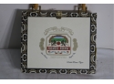 Cigar Box Purse  Romeo Roma - Bamboo Handle Handbag