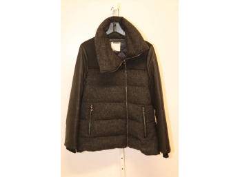 Ashley B Black Winter Coat Size Medium (AB11)