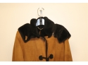 Women's  Spanish Lamp Wool Shearling Jacket Coat Size 40 (shearling18)