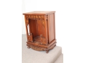 Antique Wooden Asian Prayer Table Chest Bench Shrine