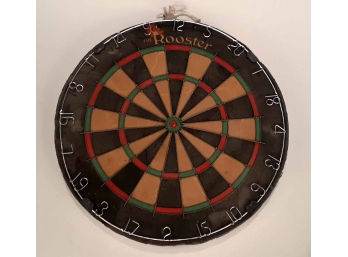 Vintage Bristle Dartboard Made In England With Darts, Very Good Condition, High Quality.