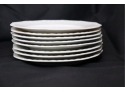 Vintage Set Of 17 Pieces Of ROSENTHAL Maria White Salad Plates And Bread & Butter Plates
