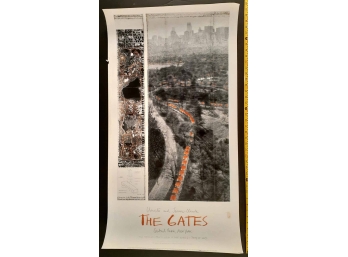 Metropolitan Museum Of Art Cristo & Jeanne-Claude The Gates 2002 Poster 42 Tall.
