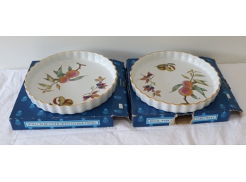 Pair Of Royal Wooster Oven To Table Casserole Dishes