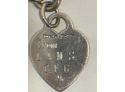 Vintage Tiffany & Co. Sterling Silver Heart Charm Bracelet